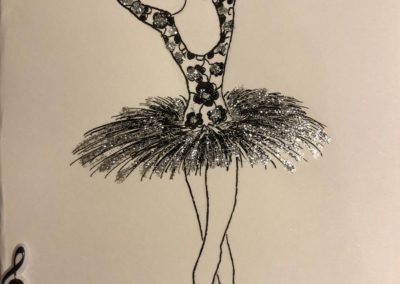 Carte d'anniversaire - carte de vœux fait à la main