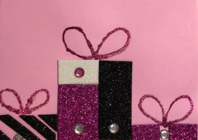Carte d'anniversaire - carte de vœux fait à la main
