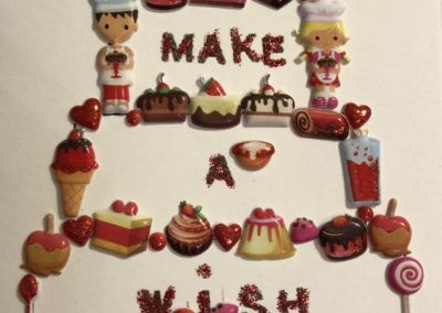 Carte d'anniversaire - carte de vœux fait à la main