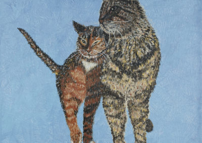 Des câlins
